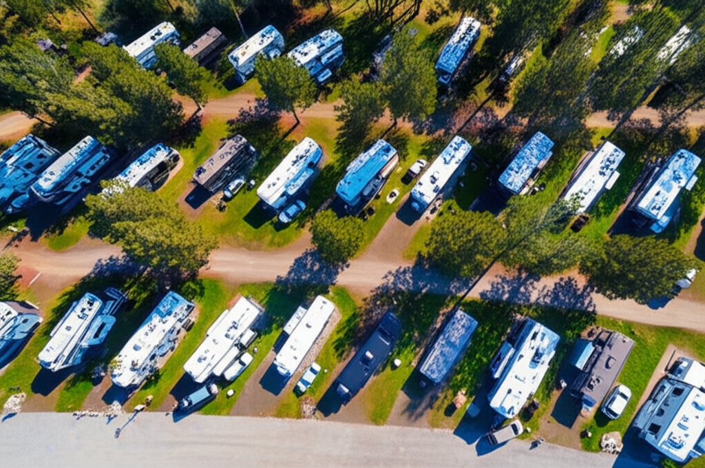 Peaceful Pines RV Park Concept